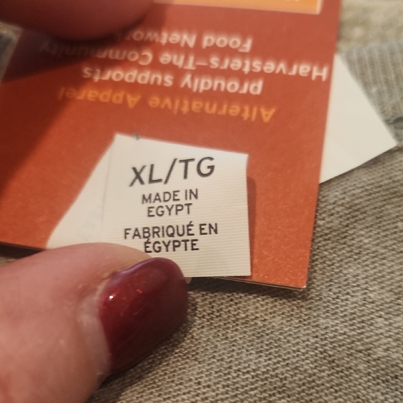 NWT-  XL Alternative Gray Mississippi Golden Eagles Tee - Picture 3 of 6